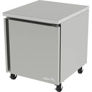 Mesa Refrigerada Bajo Mostrador 1 Puerta Sólida 6.1 Pies ASBER AUTR-27 HC