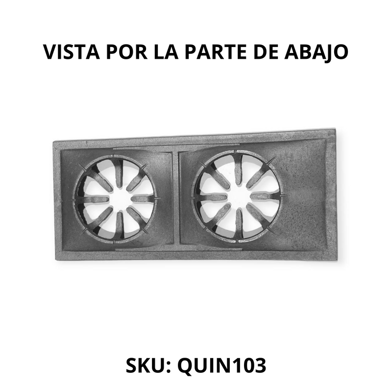 Parrilla Tipo Coriat 67.50X29.50 Cms. Hierro Fundido