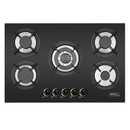 Parrilla de Gas de 5 Quemadores, Vidrio Templado, Empotrable, 77cm, AROL P-CN5Q77 - Electrodomesticos Olvera
