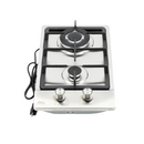 Combo Parrilla Empotrable AROL de 2 Quemadores Acero Inoxidable 31 cm P-IN2Q31 y Campana Slim 60 cm CSI-60AI