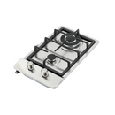 Parrilla de Gas de 2 Quemadores, Acero Inoxidable, Empotrable, 31cm, AROL P-IN2Q31