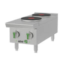 Parrilla Eléctrica Industrial Asber Emerald Line 2 Placas 8” AEHP E 2 12 EM