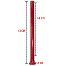 Quemador Flauta 40 Cm Eco Tubular Gas Industrial
