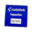 Capacitor Trabajo 50 MFD 440V Alum. Red. - Electrodomesticos Olvera