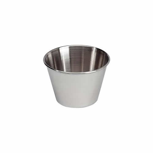Ramekin de Acero Inoxidable 8 oz para Aderezo y Salsas