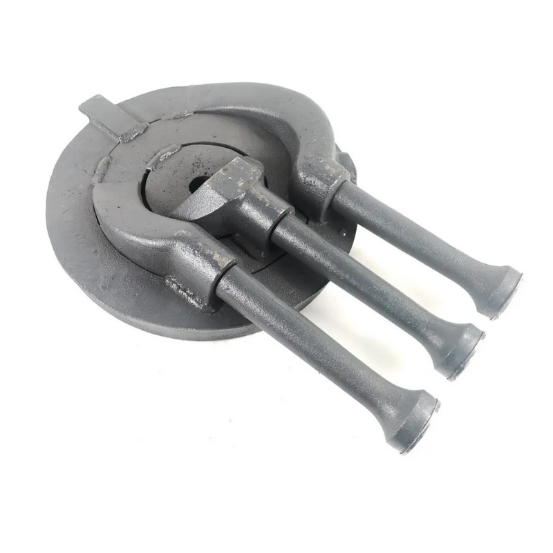 Quemador Industrial A Gas Triple 3 Tomas 35cm Pára Estufones