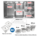 Inserto Acero Inoxidable MEDIO 1/2 x 65 Mm - Electrodomesticos Olvera