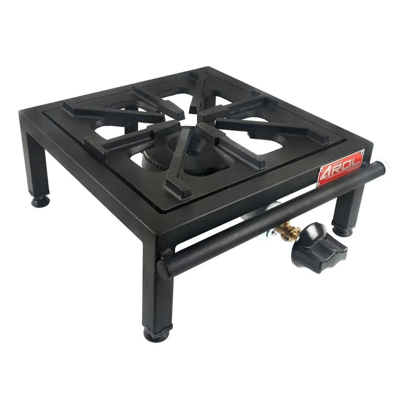 Parrilla Fierro Vaciado De 1 Quemador De Mesa Uso Rudo - Electrodomesticos Olvera