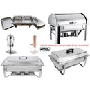 Chafer Bufetera Reforzado Completo Certificado Nsf Y Con Entero Y 2 Insertos 1/2x6cm Arol - Electrodomesticos Olvera