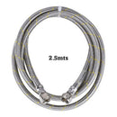 Manguera Para Gas 3/8 2.5mts Acero Inox. Flexible Coflex - Electrodomesticos Olvera