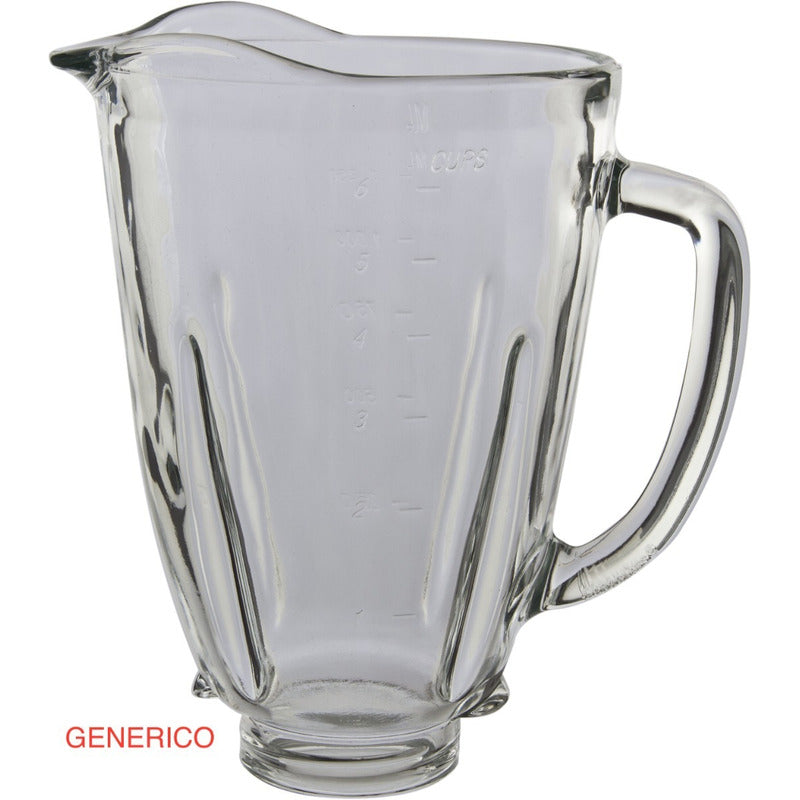 Vaso De Licuadora Oster Reversible Generico De Vidrio - Electrodomesticos Olvera