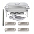 Chafer Bufetera Reforzado Completo Certificado Nsf Con Entero Y 4 Insertos 1/4x6cm Arol - Electrodomesticos Olvera