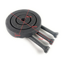 Quemador Industrial A Gas Triple 3 Tomas 35cm Pára Estufones - Electrodomesticos Olvera