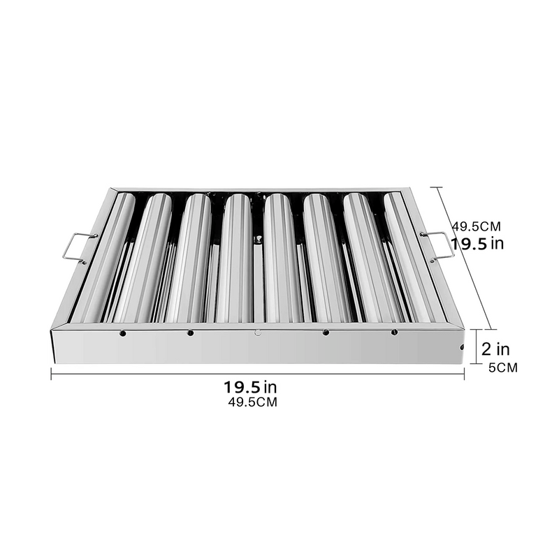 Filtro Para Campana Industrial 49.5x49.5 A. 201 - Electrodomesticos Olvera