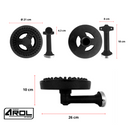Quemador Regadera 21 cm de Alto Rendimiento AROL - Electrodomesticos Olvera