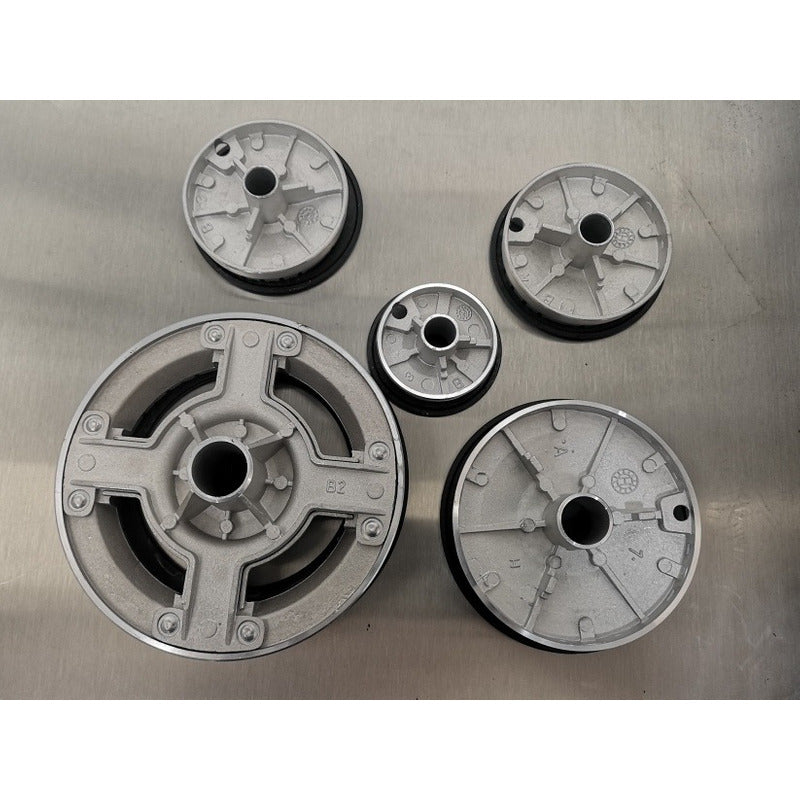Quemadores Para Parrilla Empotrable Juego 5 Pzs Original