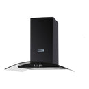 Campana De Cocina Extractora Pared 60 Cm Negra Mod Lavanda - Electrodomesticos Olvera