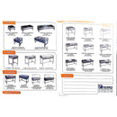 Parrilla 2 Quemadores Estructural Para Negocio 80 Cm - Electrodomesticos Olvera