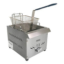 Freidora Mesa De 1 Canastilla 3 Litros De Acero Inoxidable - Electrodomesticos Olvera