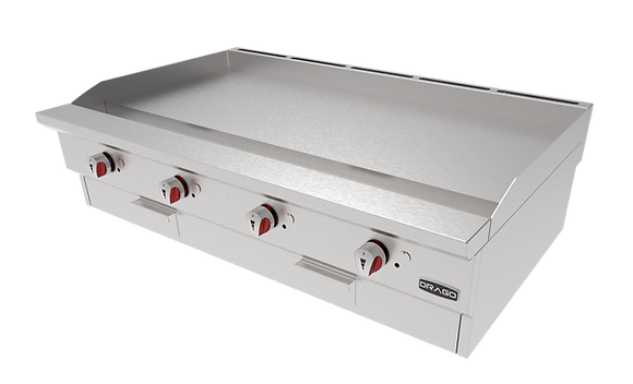 Plancha a gas 4 quemadores Drago GPL-004-00