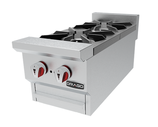 Parrilla De 2 Quemadores Drago GPA-200-VE