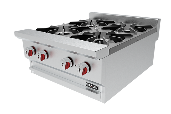 Parrilla De 4 Quemadores Drago GPA-400-VE