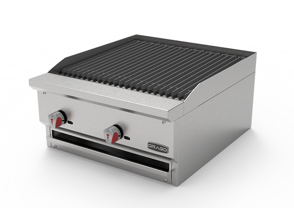 Asador a a gas 2 quemadores Drago GAS-002-04