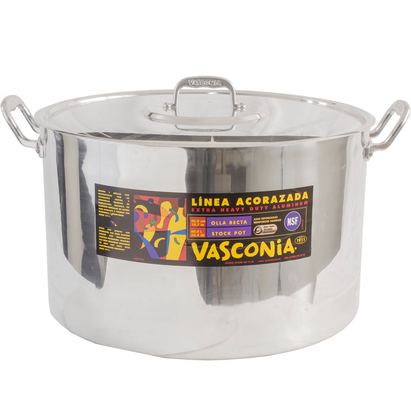 Olla Alta/Recta 60 Lts. Acorazada Vas
