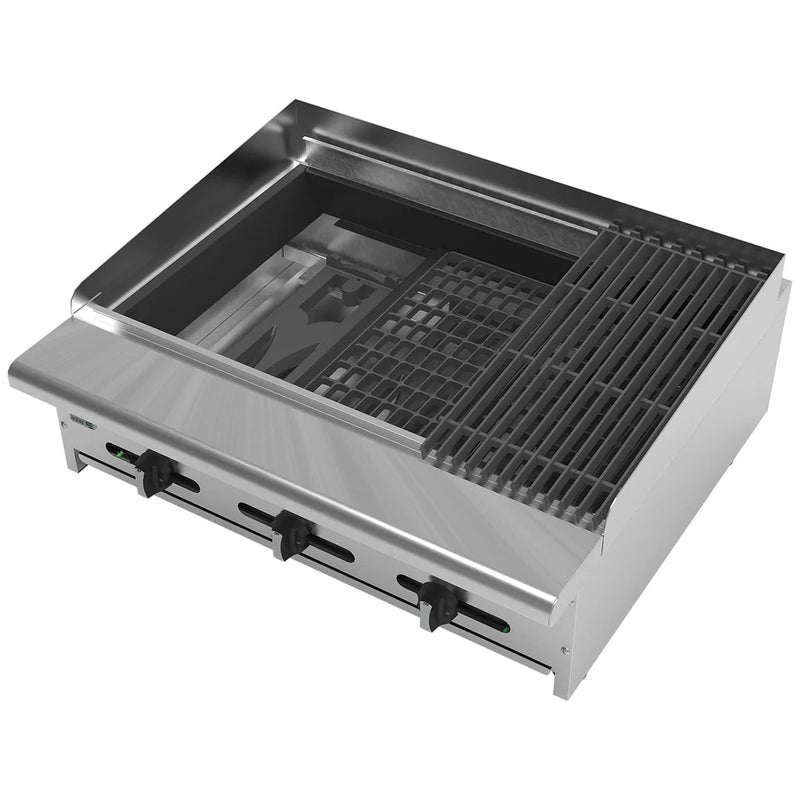 Asador A Gas C Sercha Perimetral Asber Aecrb-36