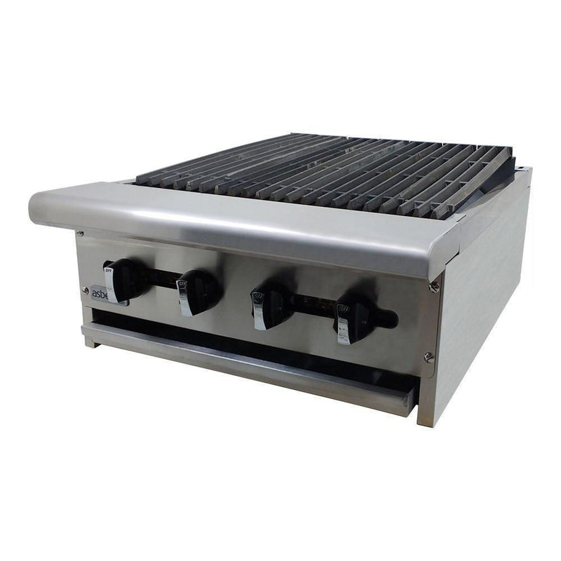 Asador 24" A Gas Con Radiante Asber AERB-24