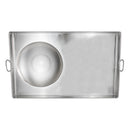 Comal Pozo Lateral De 50X80 Acero Inox. - Electrodomesticos Olvera