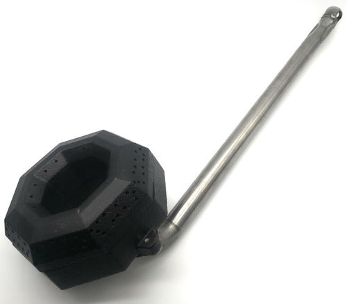 Quemador Largo de Hierro Fundido Compatible con Coriat 27,000 BTU