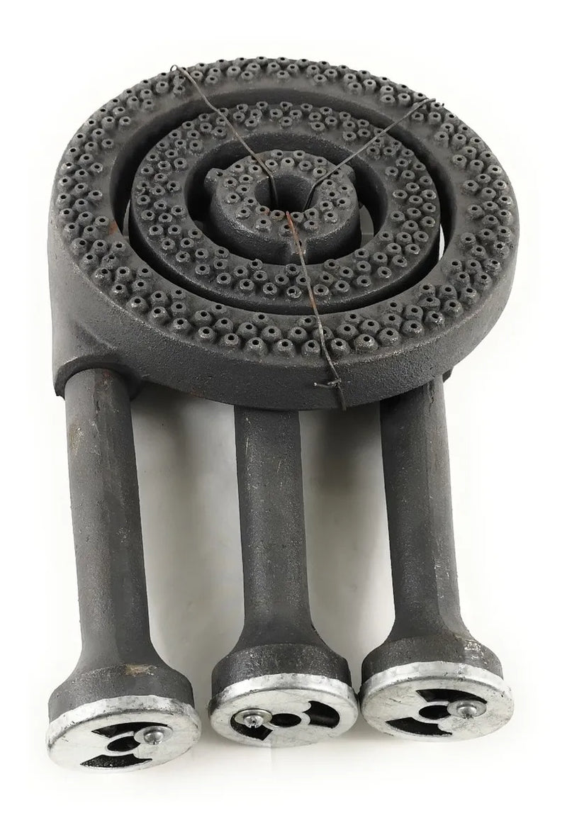 Quemador Triple Fogon 27 Cm Estandar Hierro Fundido