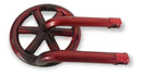 Quemador Estrella De Gas Industrial Doble 20 Cm