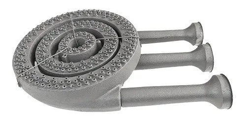 Quemador Triple Fogon 27 Cm Estandar Hierro Fundido