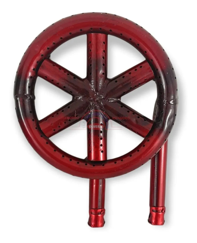 Quemador Estrella De Gas Industrial Doble 20 Cm