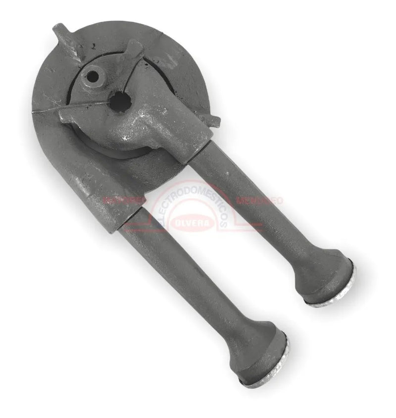 Quemador Industrial A Gas Doble 2 Tomas 19cm Pára Estufones