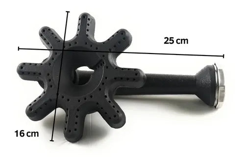 Quemador Estrella Industrial de Fierro Vaciado Arol