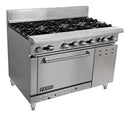Estufa 8 Quemadores Horno Y Gabinete  Ferro 23151432 Fr-8