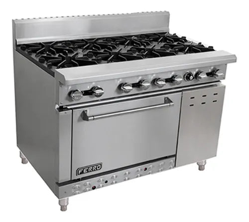 Estufa 8 Quemadores Horno Y Gabinete  Ferro 23151432 Fr-8
