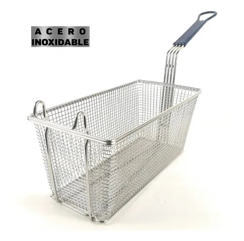 Canastilla Para Freír Acero Inoxidable 33.5 × 16.5 × 15.0 cm