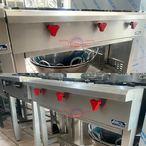 Valvula Con Perilla Para Estufa Alta Presion Metalica Opresr