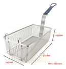 Canastilla Para Freír Acero Inoxidable 31.0 × 16.0 × 10.0 cm