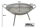 Disco Y Mechero Fogón Estufon Con Quemador Alta Presión Arol - Electrodomesticos Olvera