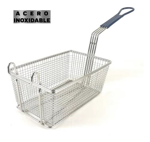 Canastilla Para Freír Acero Inoxidable 26.0 × 16.0 × 11.0 cm