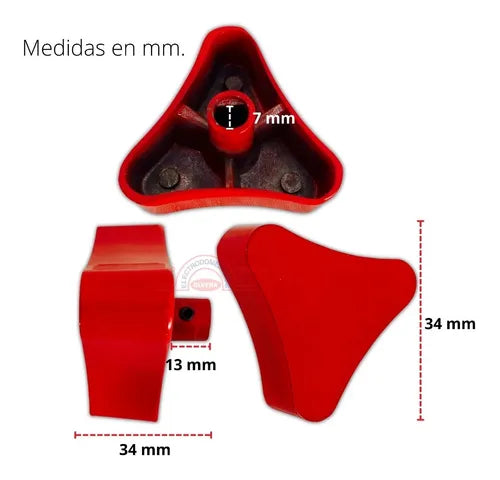 Valvula Con Perilla Para Estufa Alta Presion Metalica Opresr