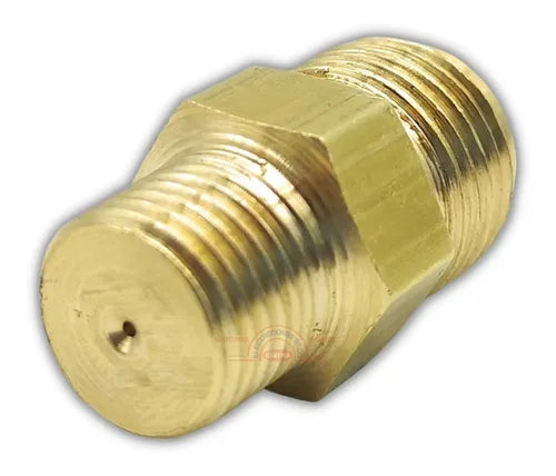 Esprea Para Quemador De Gas 1/4 Npt A 3/8 Flare Para Manguer