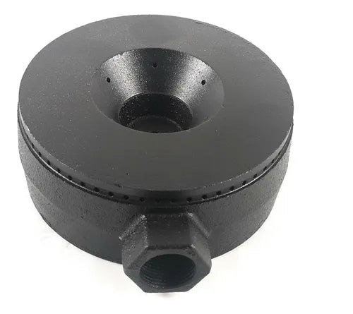Quemador De Gas Extragrande 15 Cm Hierro Fundido Completo