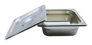 Inserto Contenedor Acero Inoxidable Con Tapa SEXTO 1/6x6 Cm 17.5x16x6 Arol Nsf, 1.25L