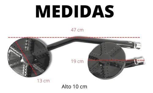 Quemadores Para Estufa Industrial Estrella Corto Y Largo Arol